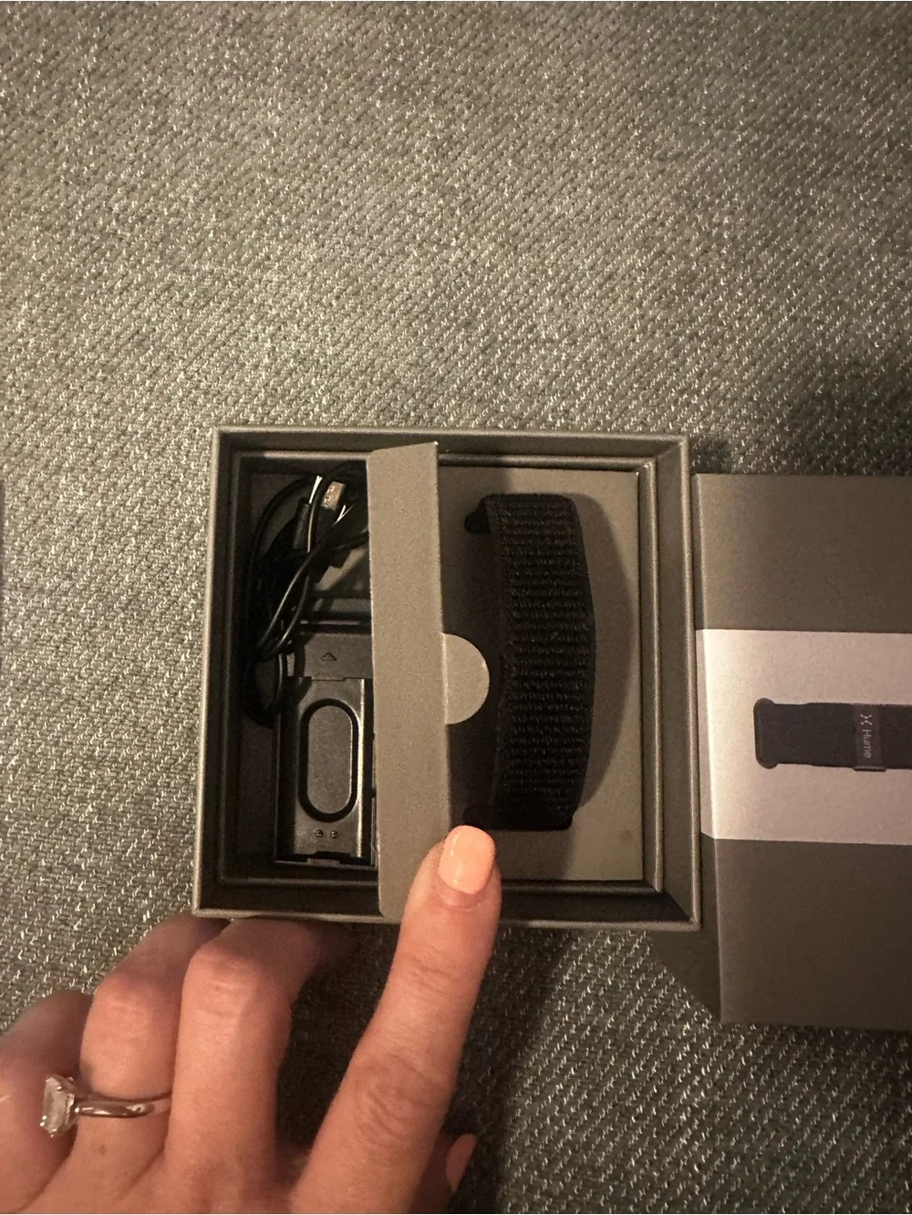 Hume Band - Black Smart Health Wristband